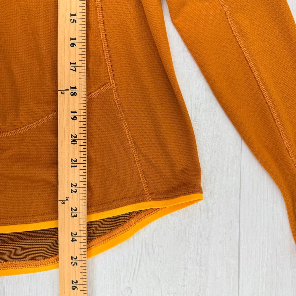 OROS Nova Long Sleeve Technical Base Layer Top Womens M Orange Ski Outdoor - Picture 14 of 16